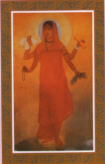Bharat Mata, Abanindranath Tagore, Wiki commons