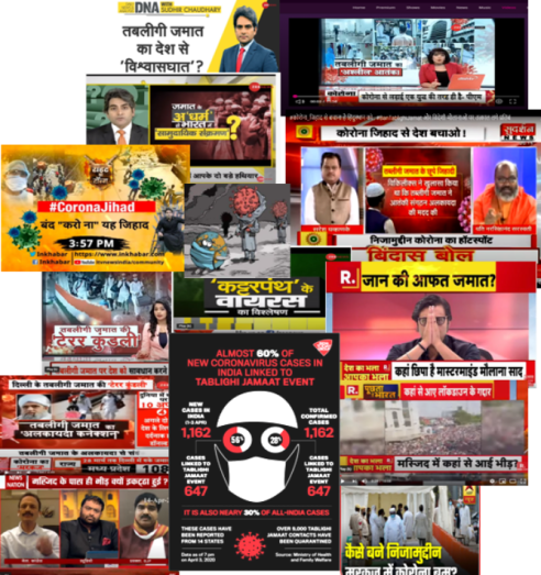 Pic 1. Corona News collage